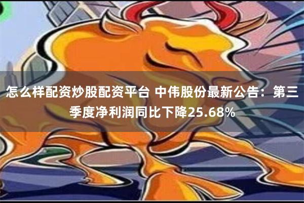 怎么样配资炒股配资平台 中伟股份最新公告：第三季度净利润同比下降25.68%